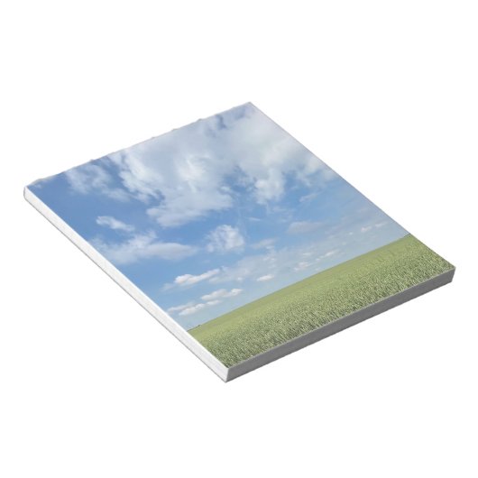 Offenes Feld Notizblock (angewinkelt)