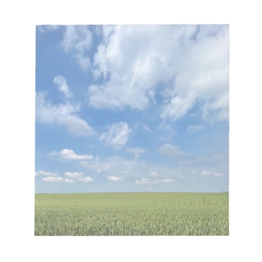 Offenes Feld Notizblock (Vorderseite)