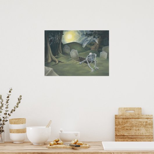Offenes Grab Poster (Küche)
