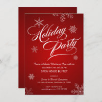 Offenes Haus-Buffet-Party Weihnachtsabends