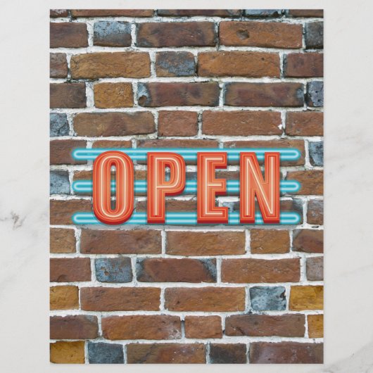 OFFENES HAUS FLYER (Vorne)