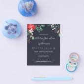 Offenes Haus für Papier Wasserfarben - Einladung (Einzeln)