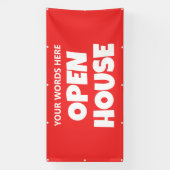 OFFENES HAUS individuelles Banner (Vertikal)