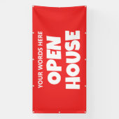 OFFENES HAUS individuelles Banner (Vertikal)
