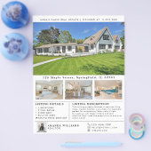 Offenes Haus Modernes Haus Flyer (Einzeln)