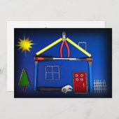 Offenes Haus - Neubau Einladung (Vorne/Hinten)