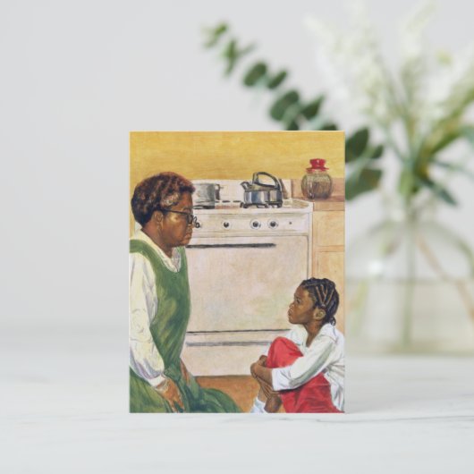 Offenes Herz 1995 Postkarte (Stehend Vorderseite)