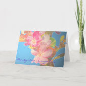 Offenes Herz Karte (Vorderseite)