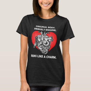 Offenes Herz Operation Kunst Männer Frauen Herztr T-Shirt