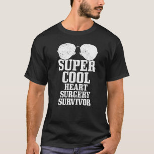 Offenes Herz Operation Transplantation Bypass Erho T-Shirt