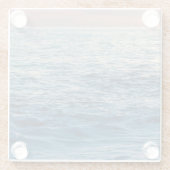 Offenes Meer Glasuntersetzer (Rückseite)