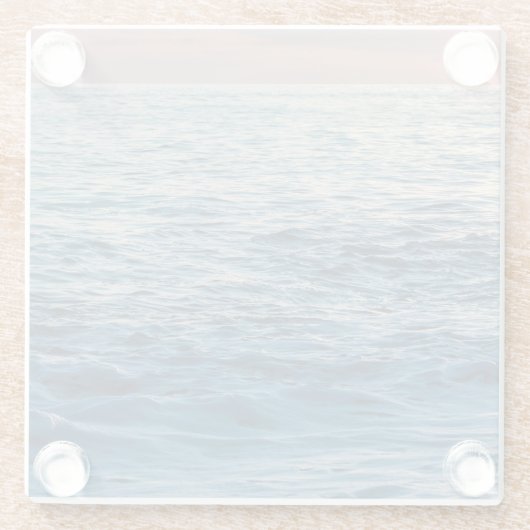 Offenes Meer Glasuntersetzer (Rückseite)