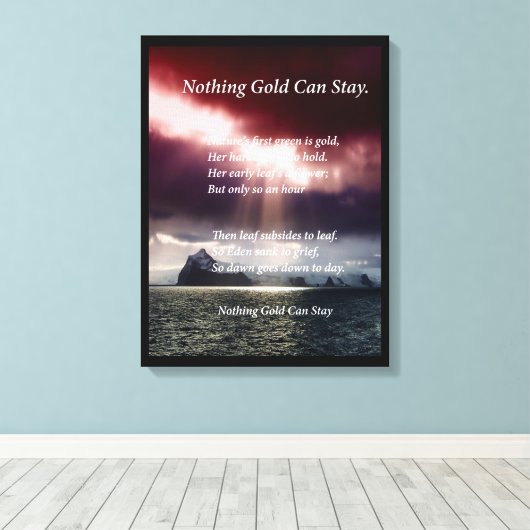 Offenes Meer Leinwanddruck (Insitu (Holzboden))