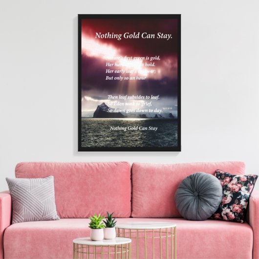 Offenes Meer Leinwanddruck (Insitu (Wohnzimmer))