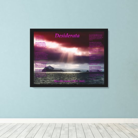 Offenes Meer Leinwanddruck (Insitu (Holzboden))