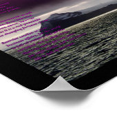 Offenes Meer Poster (Ecke)