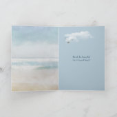 offenes Ozean Fenster danke Ihnen für den Freund Einladung (Innenseite)