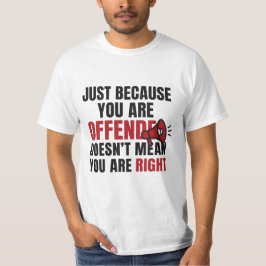 Offenes T-Shirt Gemein nicht richtig