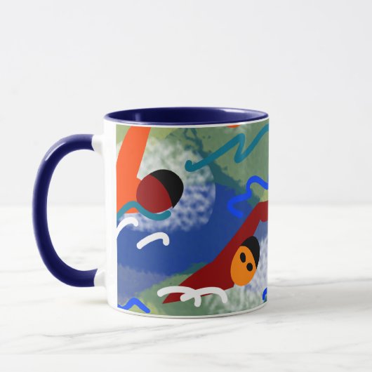 Offenes Wasser-Tasse Tasse (Links)