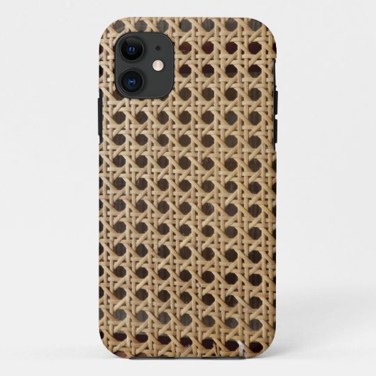 Offenes Web-Rattan-Cane-iPhone-SE+5/5S-Case Case-Mate iPhone Hülle (Rückseite)