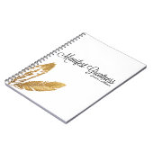 Offenkundige Größen-Zeitschrift Notizblock (Linke Seite)