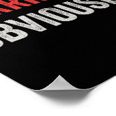 Offensichtlich. Abstimmung für 2024 Präsident Kama Poster (Ecke)