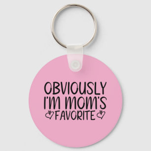 Offensichtlich bin ich Mama's Lieblingsfrau Schlüsselanhänger