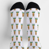 Offensichtlich haben Sie Probleme - Funny irritate Socken (Oben)