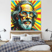 offensichtlich leinwanddruck (Insitu (Schlafzimmer))