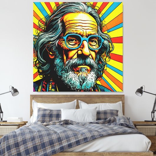 offensichtlich leinwanddruck (Insitu (Schlafzimmer))