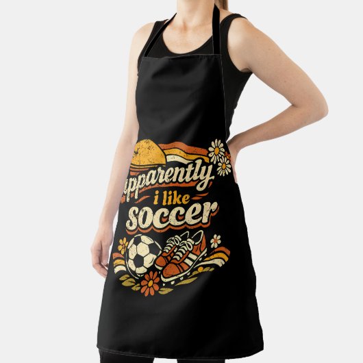 Offensichtlich mag ich Fußball Schürze (InSitu)