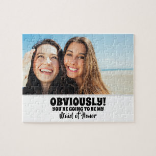 Offensichtlich mein - Funny Bridesmaid Vorschlag F Puzzle