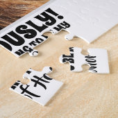 Offensichtlich mein - Funny Bridesmaid Vorschlag F Puzzle (Seite)