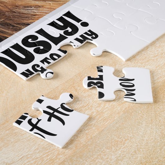 Offensichtlich mein - Funny Bridesmaid Vorschlag F Puzzle (Seite)