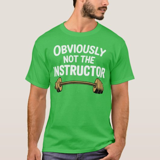 Offensichtlich Nothe Instructor Personal Coach Phy T-Shirt (Vorderseite)