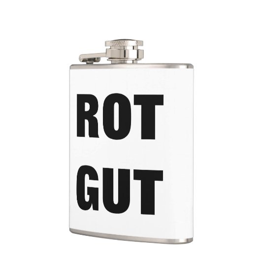 offensichtlich - Rot Gut Flachmann (Links)