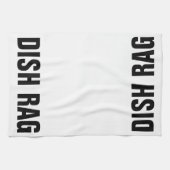 Offensichtliches DISH RAG Geschirrtuch (Horizontal)