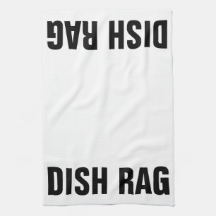 Offensichtliches DISH RAG Geschirrtuch