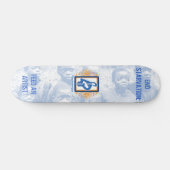 Offensichtliches Projekt Alte Schuldeck Skateboard (Horizontal)
