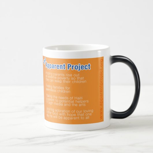 Offensichtliches Projekt-verwandelnde Tasse (Rechts)