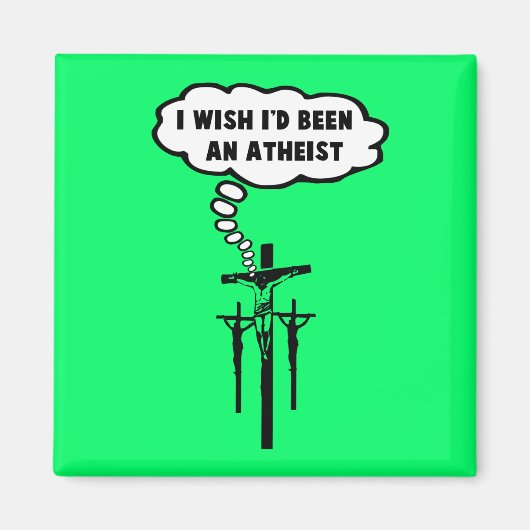 Offensivatheismus Magnet (Vorne)