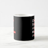 Offensive, beleidigender AntiObama Kaffeetasse (Mittel)