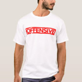 Offensive Briefmarke T-Shirt (Vorderseite)