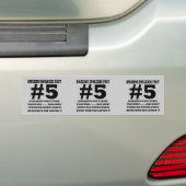 Offensive dislektische Tatsache Autoaufkleber (Auf Auto)