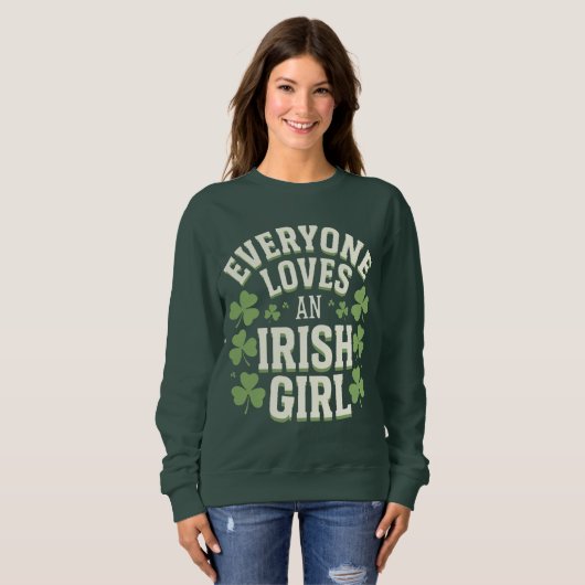 Offensive Irish Girl T - Shirt (Vorne ganz)