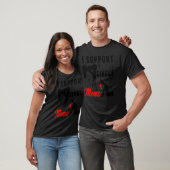 Offensive Rude Strip Club Party I Support Single T-Shirt (Unisex)