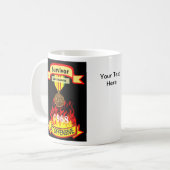 Offensive-Tasse Überlebend-Vietnams Tet Kaffeetasse (Vorderseite Links)