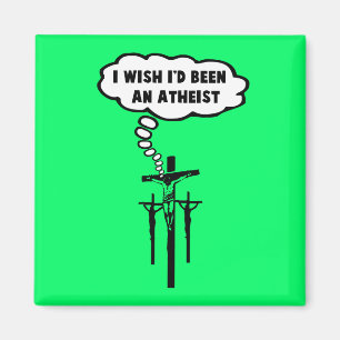 Offensiver Atheismus Magnet