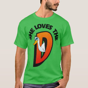 Offensiver Erwachsenenhumor sie Lieben die d lusti T-Shirt