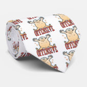 Offensiver fetter Mann Krawatte (Gerollt)